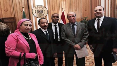 مكتب الشباب الأفريقي بوزارة الشباب يشارك في احتفال 