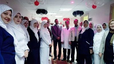 افتتاح القسم المميز في مستشفى العريش العام