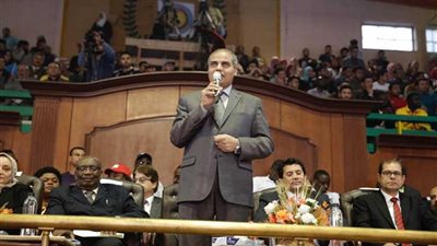 رئيس جامعة الأزهر يشكر الرئيس السيسي