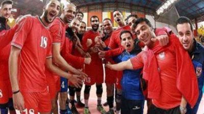 الأهلى يواجه طلائع الجيش في نهائي كأس مصر للكرة الطائرة