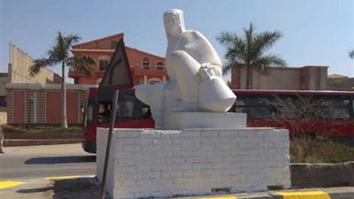 وزارة الثقافة تعيد تمثال الفلاحة بالحوامدية لبريقه