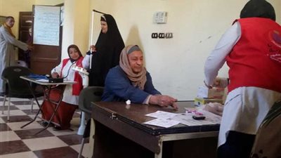 فحص مليون و374 ألف مواطن بـ(100 مليون صحة) بالمنيا