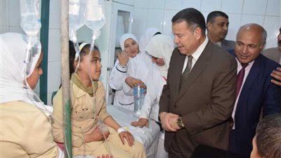 استقرار حالة 9 تلاميذ بعد إصابتهم بتلبك معوي