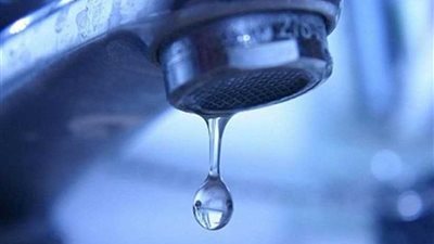 قطع المياه عن الشارع التجاري بالإسماعيلية