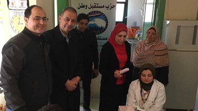 قافلتان طبيتان بكفر الشيخ