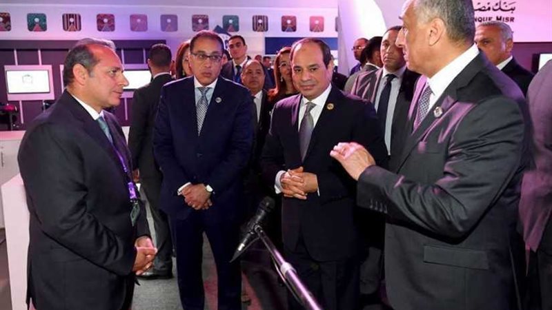 الرئيس السيسي يزور