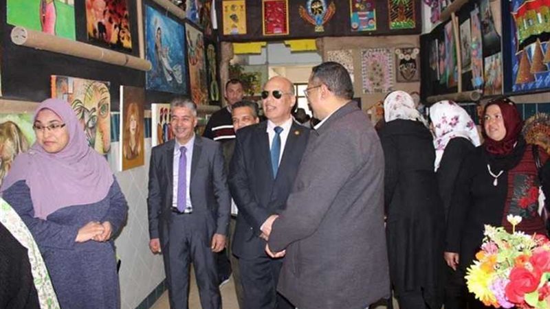 افتتاح معرض التربية