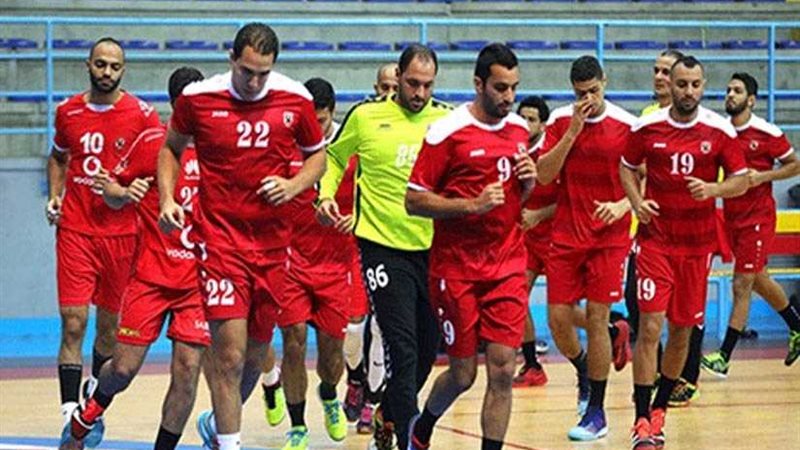 رجال يد الأهلي يفوزون