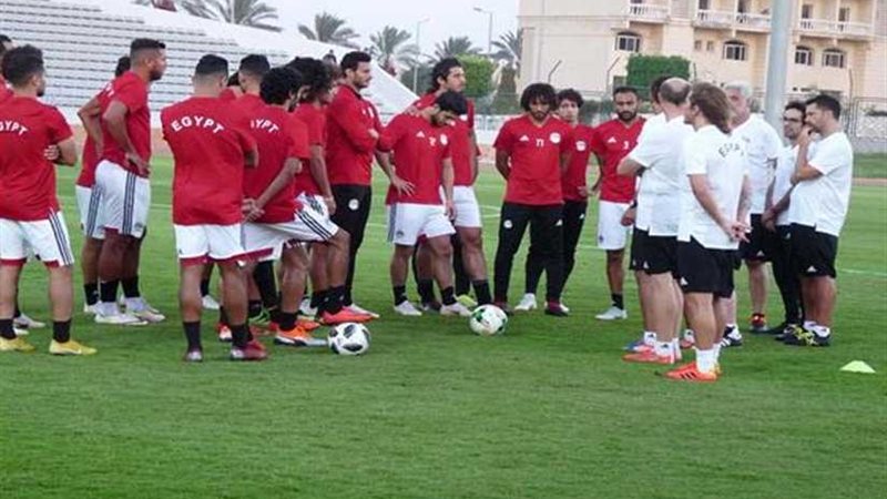 منتخب مصر يواصل تدريباته