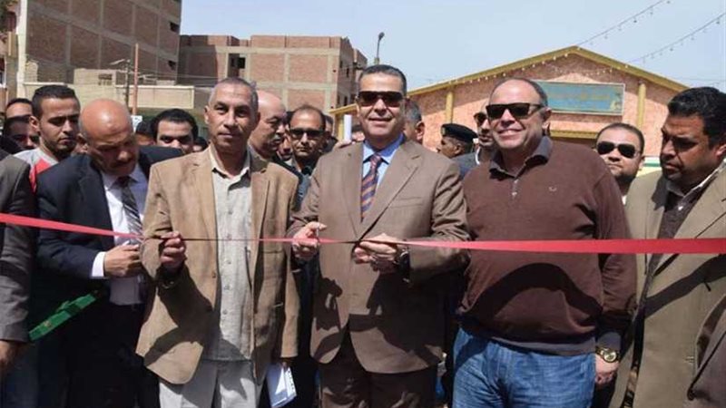 افتتاح محطة رفع صرف