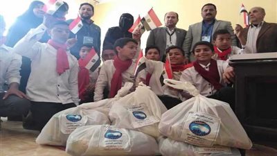 مستقبل وطن شمال سيناء يزور عددا من المدارس ويقدم مساعدات