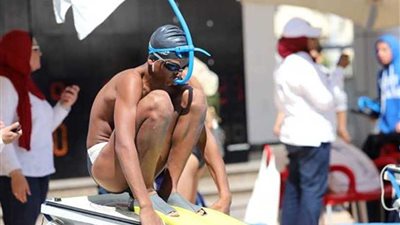 تعرف على نتائج اليوم الأخير من بطولة الجمهورية للسباحة بالزعانف