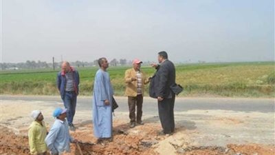 بدء تجارب تشغيل محطات رفع الصرف الصحي بمنفلوط