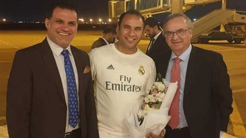 وفد ريال مدريد يصل