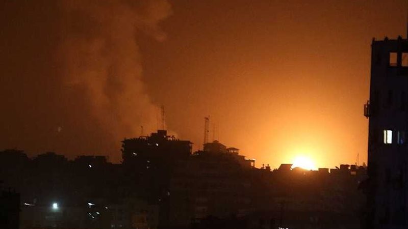 7 إصابات في قصف إسرائيلي