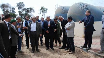 وزير الزراعة يوجه بسرعة رفع كفاءة وحدة إنتاج البايوجاز بمحطة مشتهر