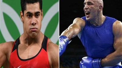 تكريم إيهاب وعرابي على هامش المهرجان الرياضي الأول للكاراتيه بالفيوم