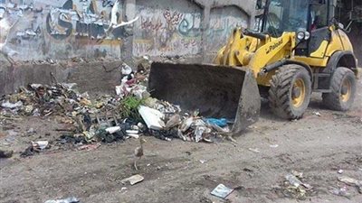 رفع 90 طن قمامة بأبو قرقاص