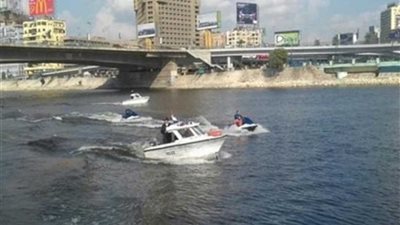 رجال المسطحات المائية ينقذون مواطن حاول الانتحار بإلقاء نفسه في نهر النيل