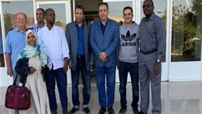 انطلاق عمل القافلة الطبية التي تنظمها جامعة أسوان بدولة جيبوتي