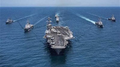 رغم معارضة الصين.. سفن حربية أمريكية تعبر مضيق تايوان