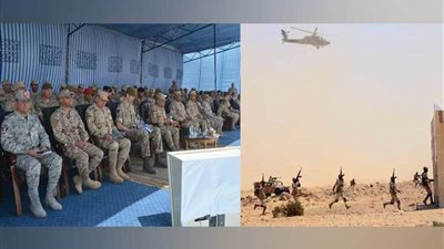 ختام فعاليات التدريب المصري البريطاني المشترك 