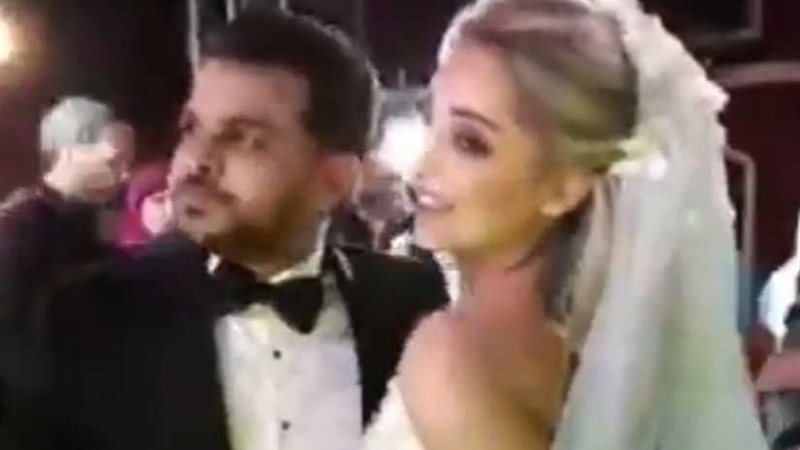 أول فيديو من زفاف