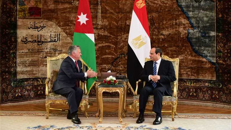 الرئيس السيسي والعاهل