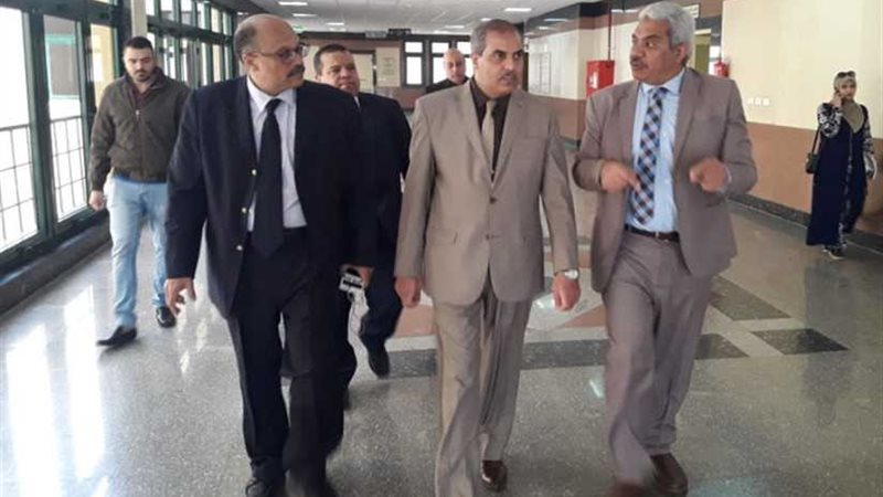 المحرصاوي يتفقد مستشفى