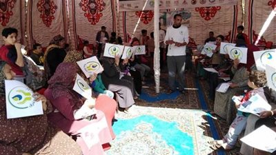 طرق الأبواب بفعاليات الأسبوع المائي في الغربية