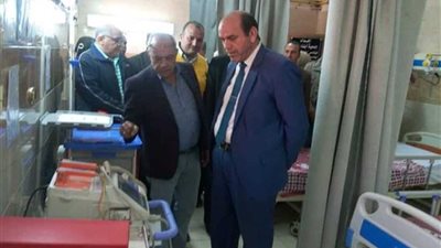 افتتاح جناح جديد للعناية المركزة بمنوف العام