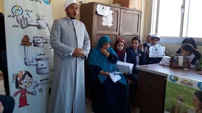 ورشة لتعليم السباكة الخفيفة بالوحدة المحلية بقرية برطس