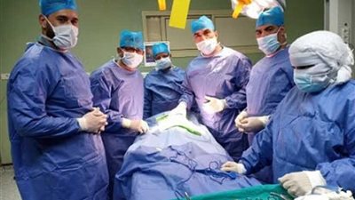 إنقاذ حياة طفل رضيع يعاني من ضيق بحوض الكلية بالتأمين الصحي ببنها