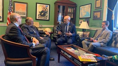 وزير الخارجية يواصل لقاءاته مع قيادات الكونجرس الأمريكي