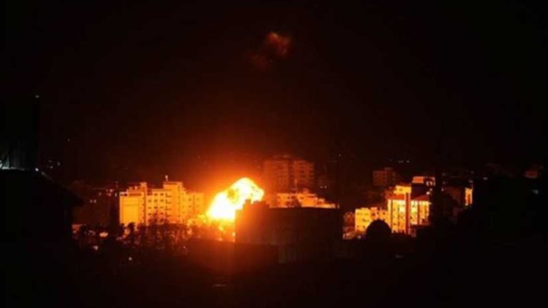 شاهد.. طائرات الاحتلال