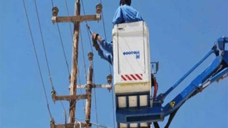 قطع الكهرباء عن مناطق