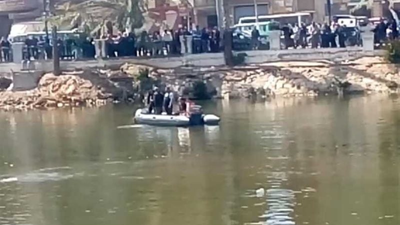 غريق بنهر شبين الكوم