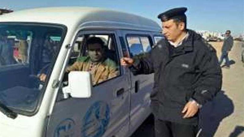 المرور يضبط 59 سائقًا