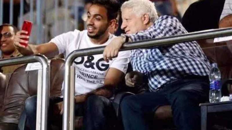 كهربا ينشر صورة مع