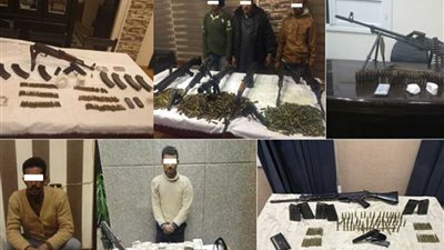 199 عنصرًا إجراميًا و66 قطعة سلاح ناري حصيلة استهداف بـ