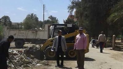 إزالة 120 طن قمامة في حملة للنظافة بأبوقرقاص