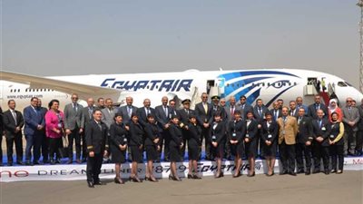 مصر للطيران تتسلم أولى طائرات الدريم لاينر B787-9