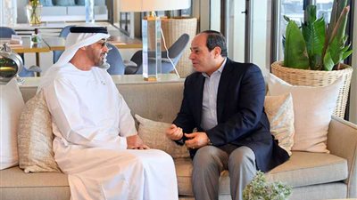 بالصور.. زيارة ضيف مصر العزيز «بن زايد»