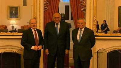 لقاءات مكثفة لشكري بغرفتى الكونجرس الأمريكي