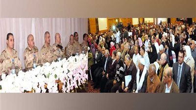 القوات المسلحة تنظم قرعة الحج لتكريم عدد من أسر الشهداء ومصابى العمليات الحربية