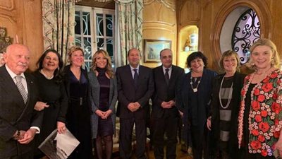 وزيرة الثقافة المصرية تلتقى نظيرها الإيطالى فى روما