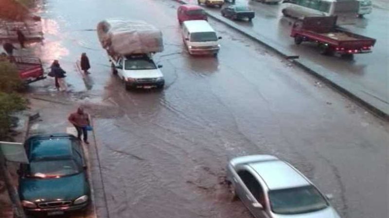 سقوط أمطار على مراكز