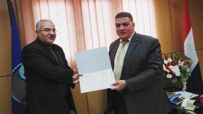 وكيل زراعة البحيرة يُكرم رئيس قسم النشر والإعلام (صور)