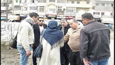 حصر التعديات على أملاك السكة الحديد بـ