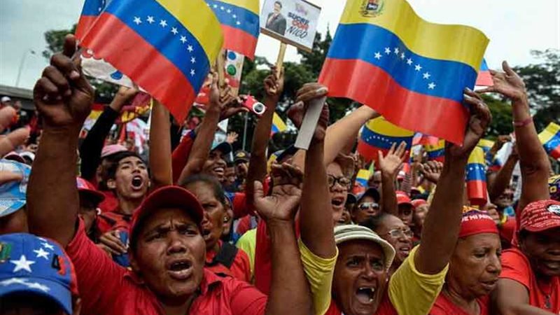 مؤيدو الرئيس الفنزويلي